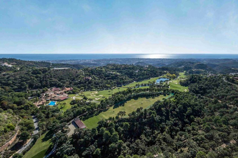 panoramic view of La Zagaleta