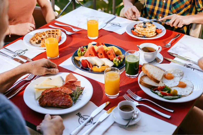 Instrumental Breakfast at Hard Rock Hotel