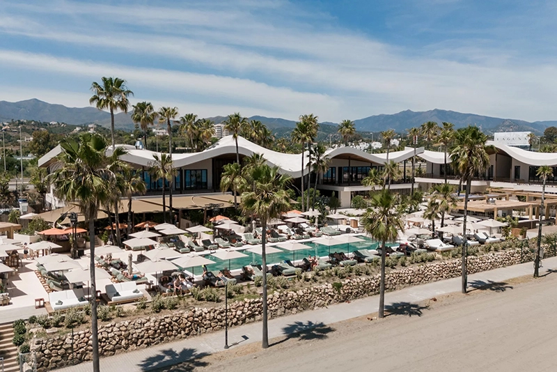 Sublim Beach, one of the top beach clubs, New Golden Mile Marbella