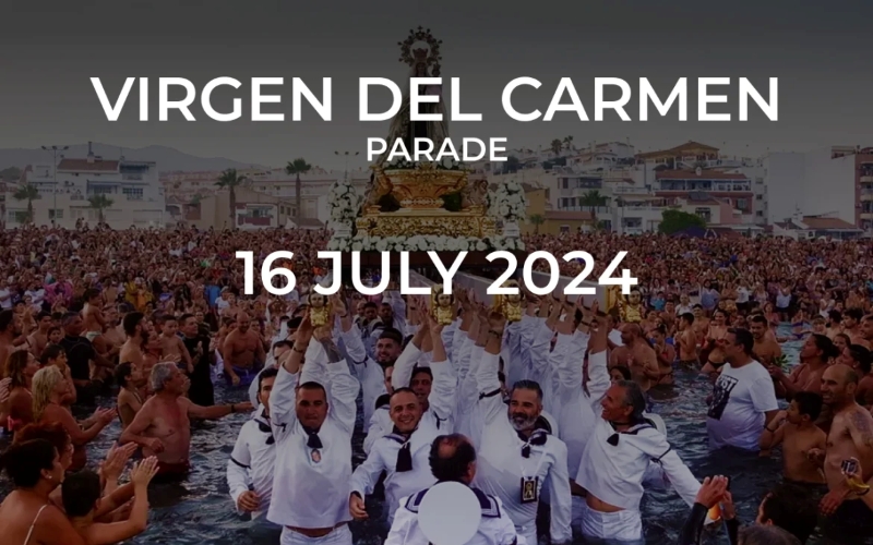 Virgen del Carmen Parade, one of the events in July 2024 in Marbella