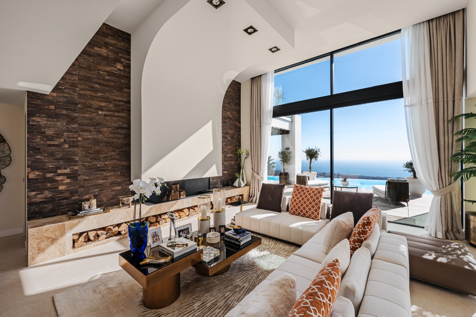Housing Prices in Andalusia- marbella villa with views