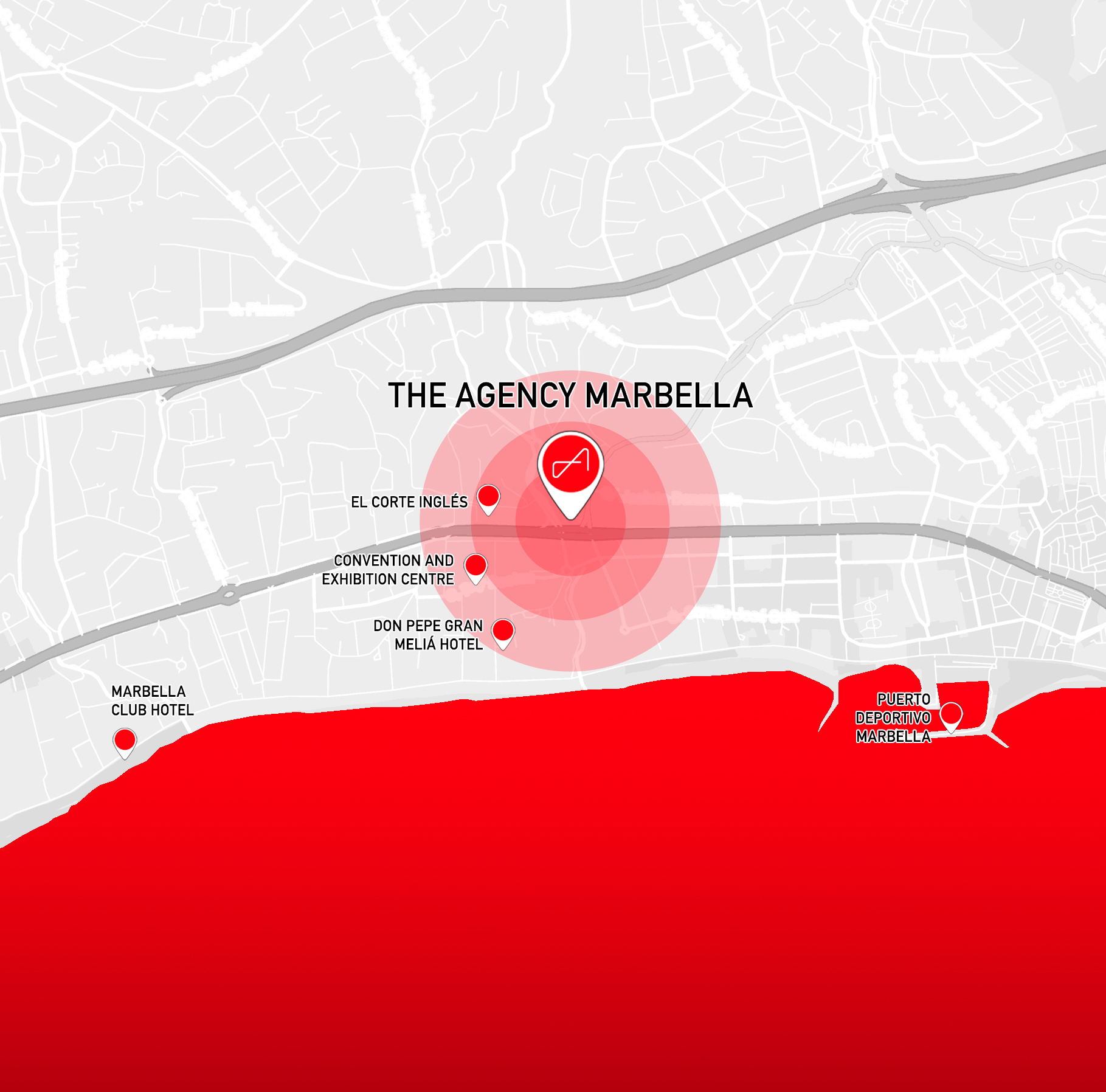 The Agency Marbella location